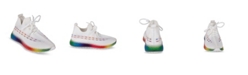 Wanted Women's Streak Rainbow Embroidered Sneakers